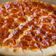 This is not the pizza blanket, it’s just pizza. But you’d be forgiven for getting confused!